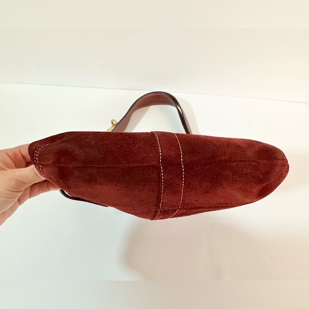 Coach - VINTAGE Suede Soft Duffle Bag - Picture 12 of 15